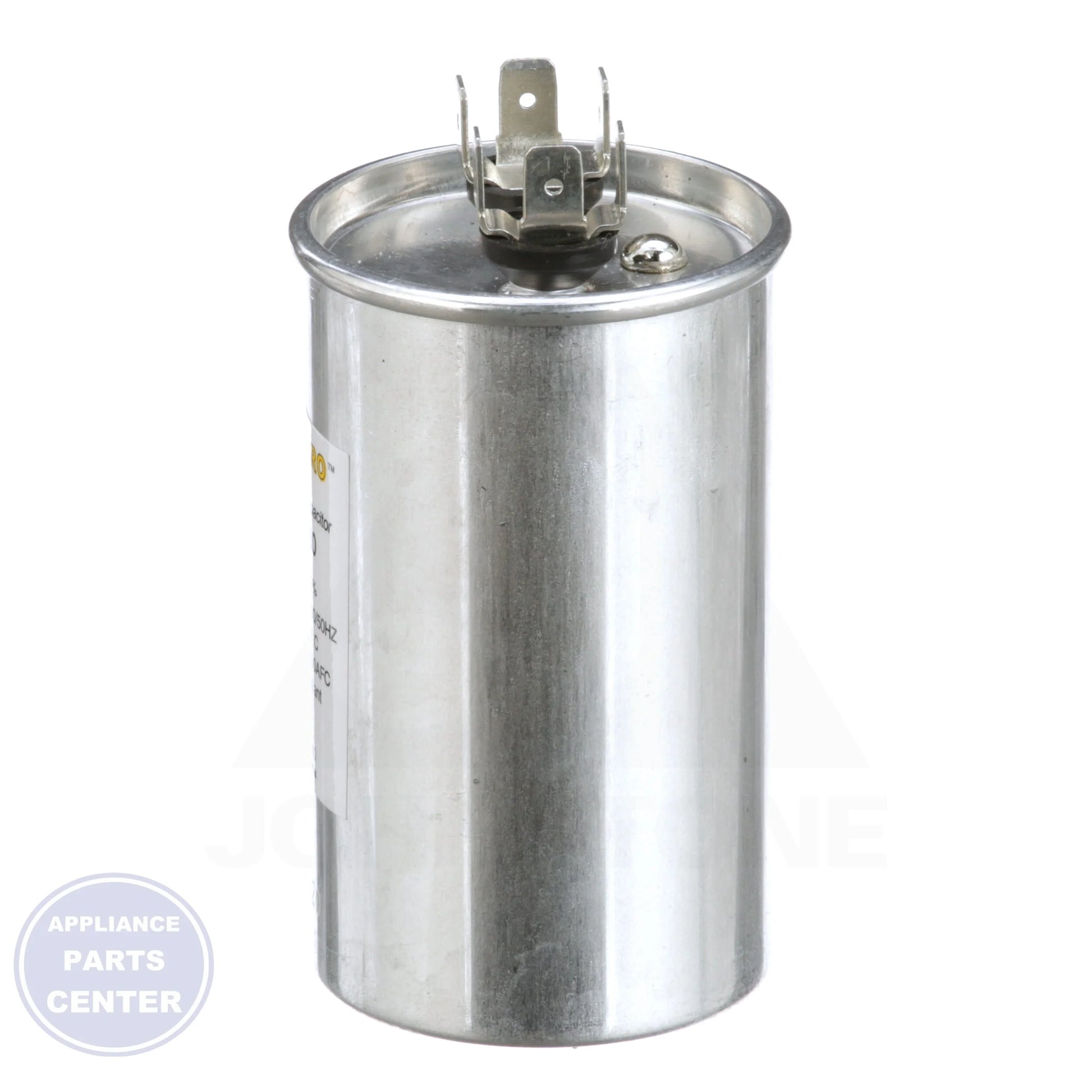Titan PRO™ Motor Run Capacitor Round TRCF30 - Detailed view of metalized polypropylene film and 60,000-hour reliability