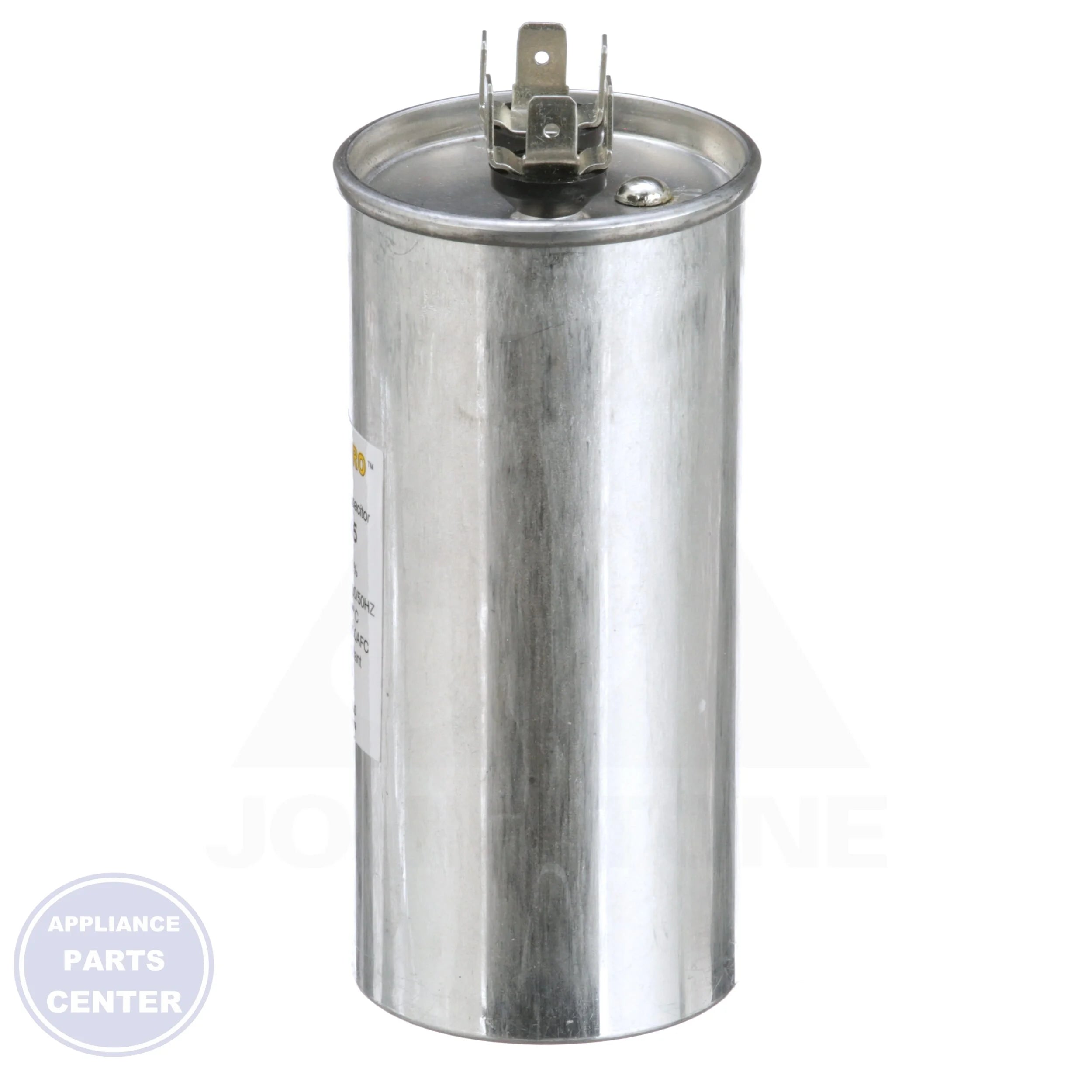 Titan PRO™ Motor Run Capacitor Round TRCF45 - Detailed view of heat-tolerant metalized polypropylene film and Epoxidized Soybean Oil