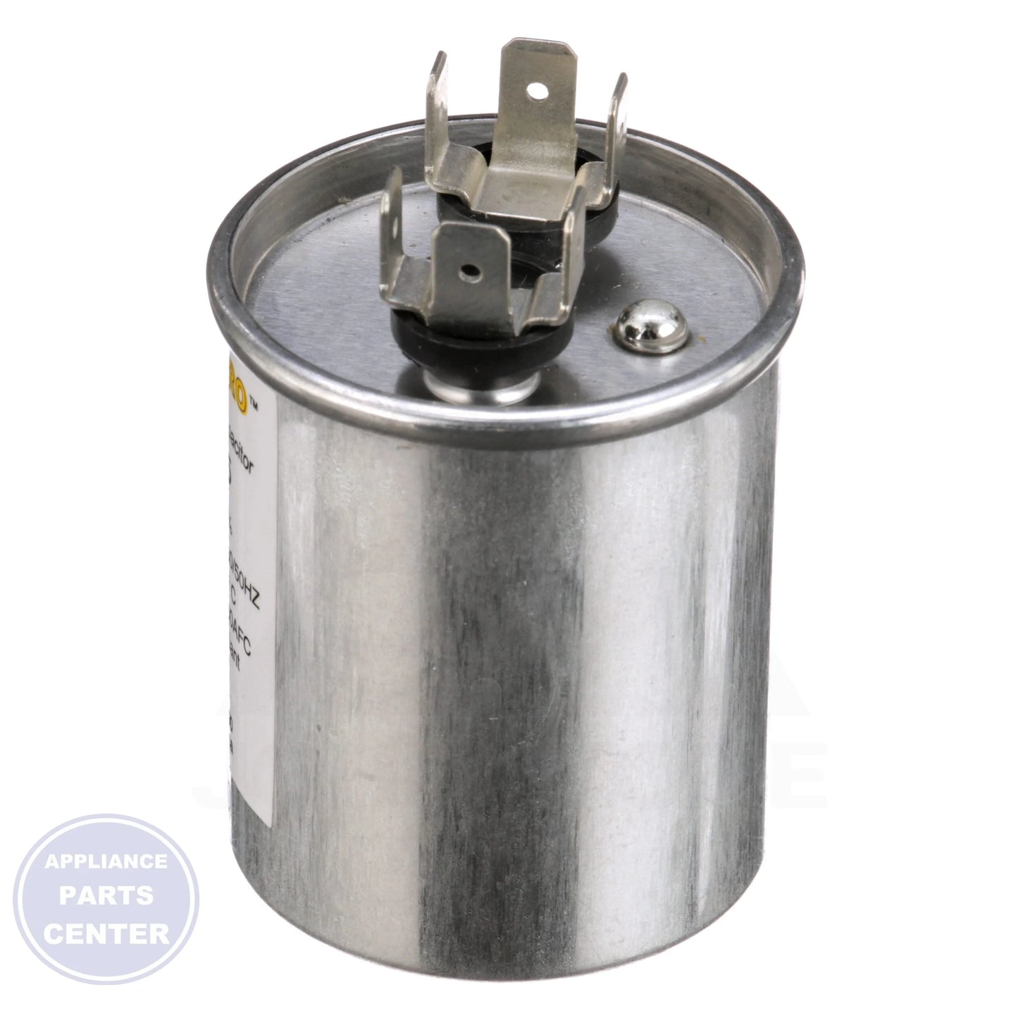 Titan PRO™ Motor Run Capacitor Round TRCF5 - Detailed view of metalized polypropylene film and EIA-456A compliance