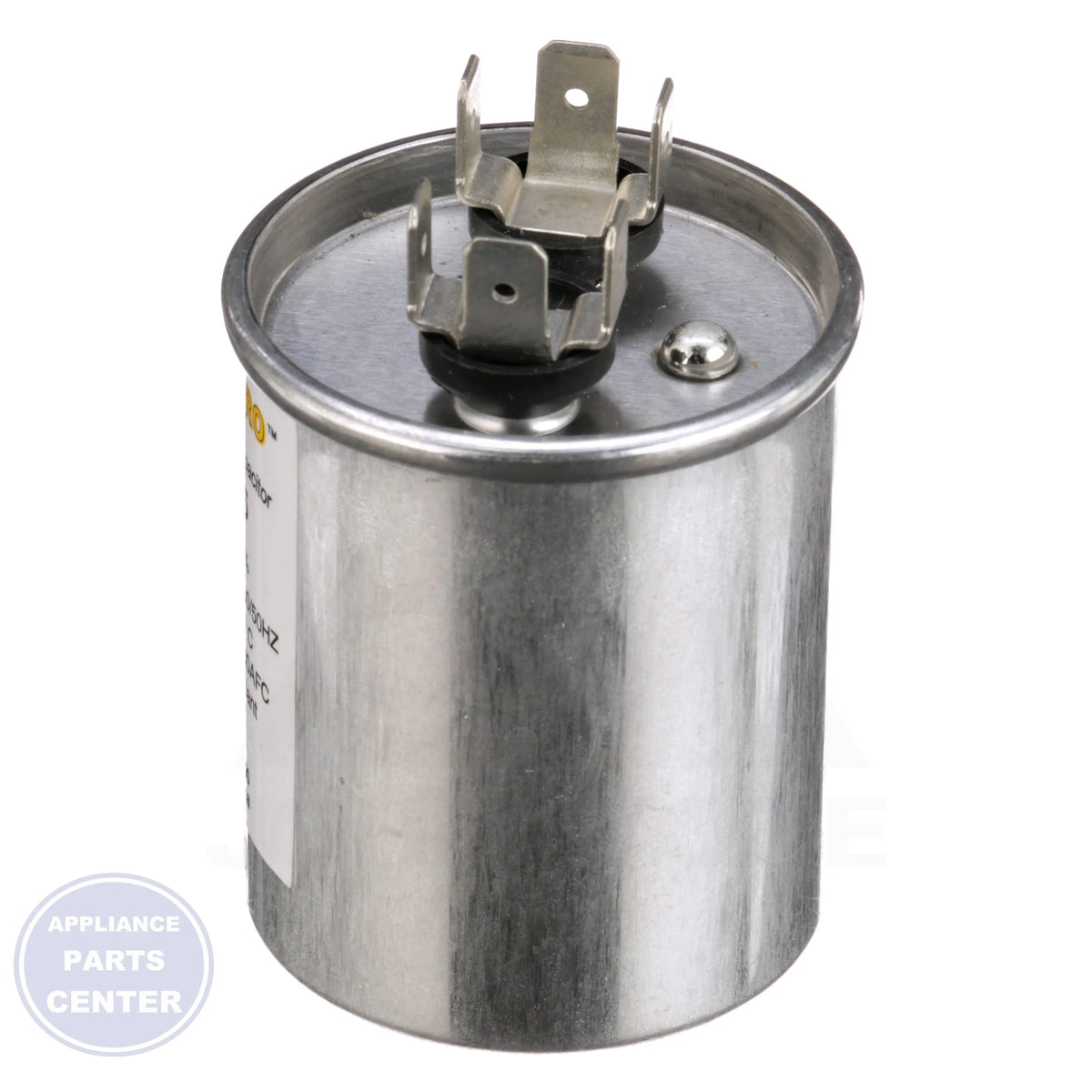 Titan PRO™ Motor Run Capacitor Round TRCF5 - Detailed view of metalized polypropylene film and EIA-456A compliance