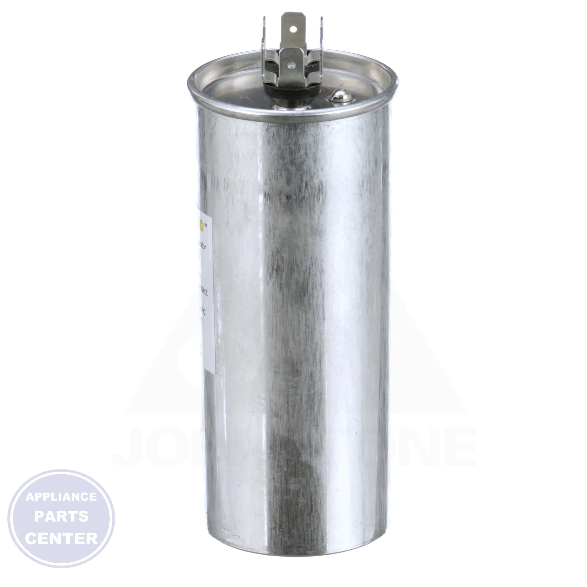Titan PRO™ Motor Run Capacitor Round TRCF50 - Detailed view of round aluminum case