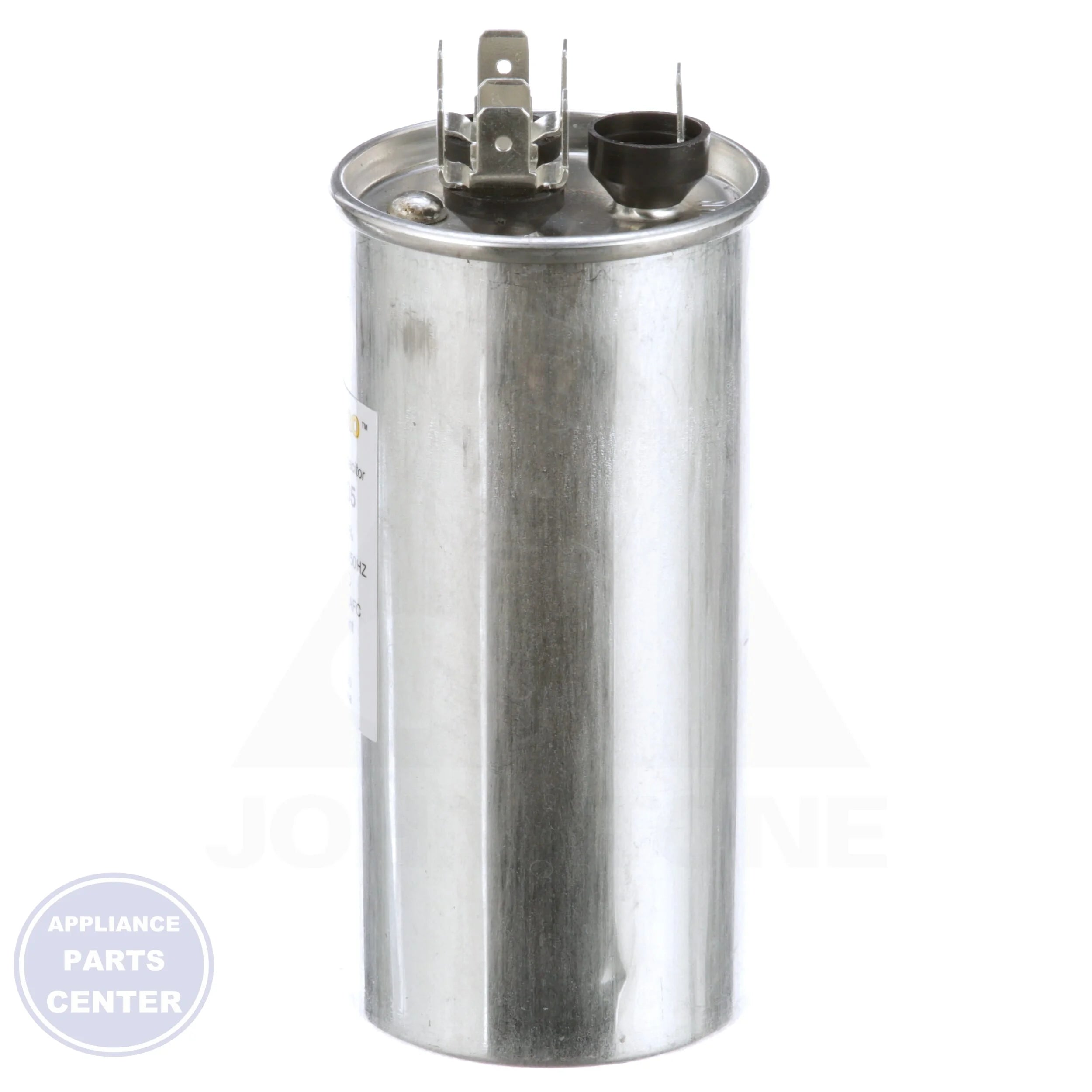 Titan PRO™ Dual Rated Motor Run Capacitor Round TRCFD205 - Detailed view of 440/370 volt operation