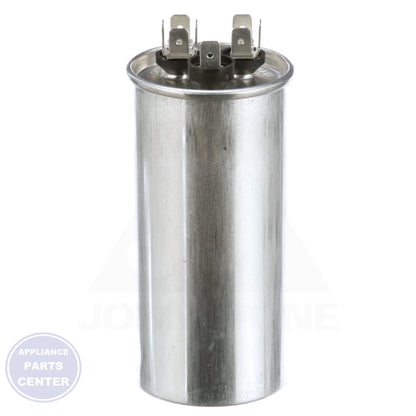 Dual Rated Motor Run Capacitor Round TRCFD205 - Side view with 20/5 MFD capacity