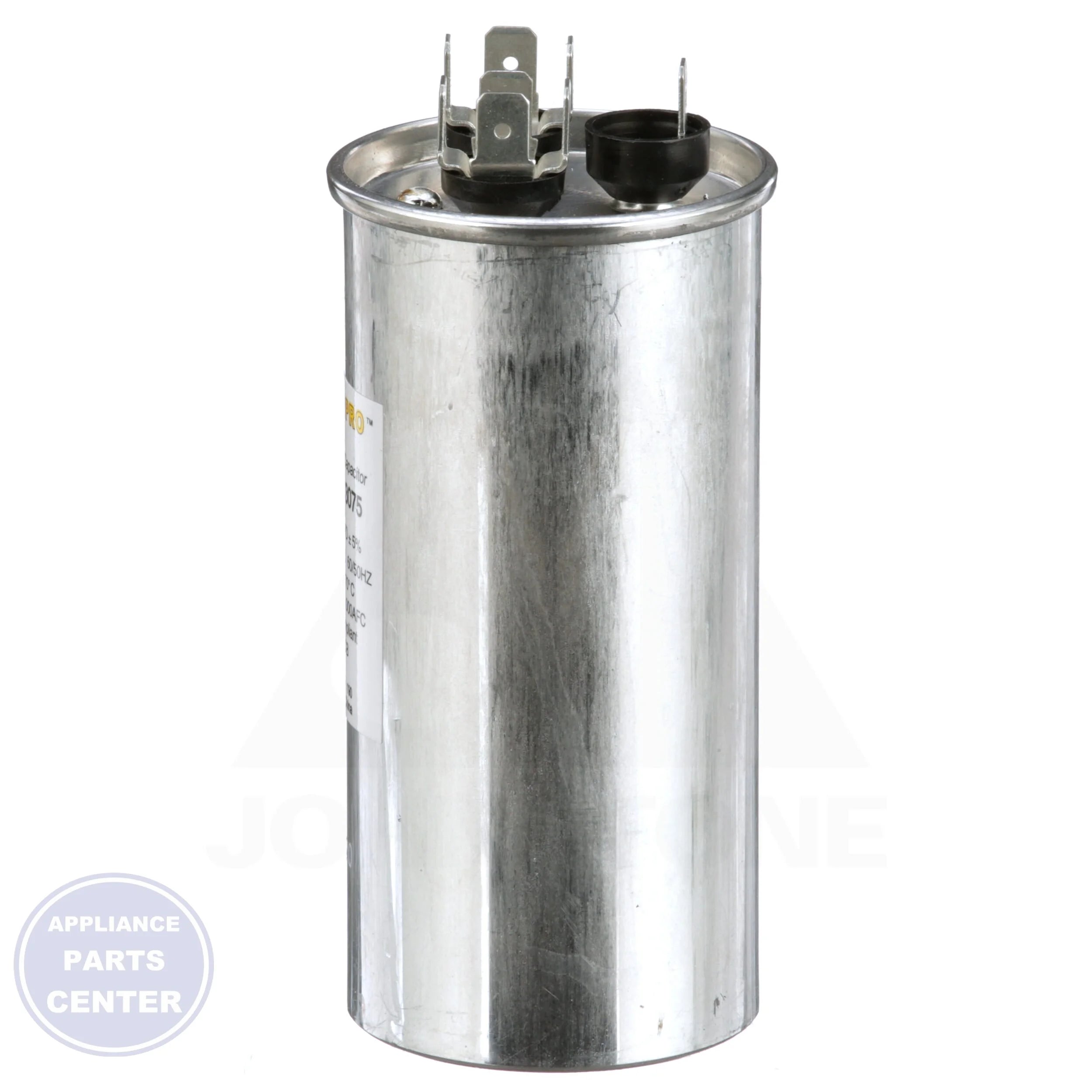 Titan PRO™ Dual Rated Motor Run Capacitor Round TRCFD3075 - Detailed view of heat-tolerant metalized polypropylene film