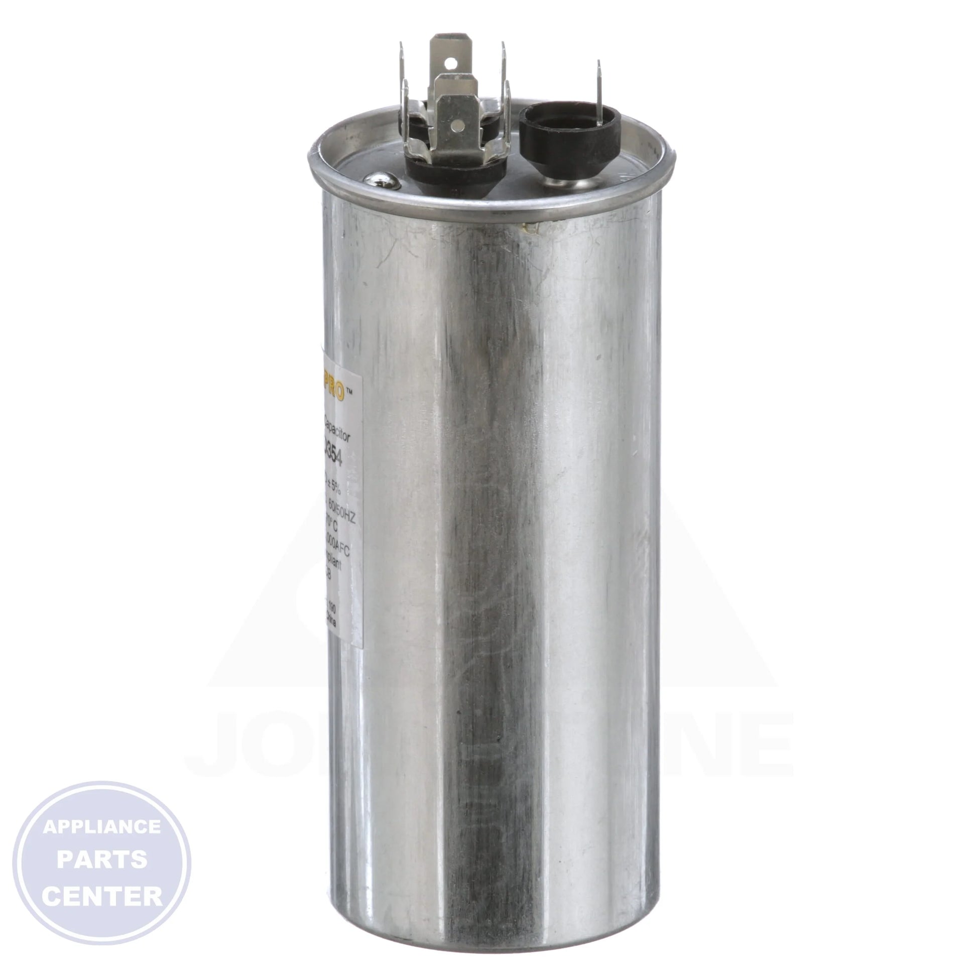 Titan PRO™ Dual Rated Motor Run Capacitor Round TRCFD354 - Detailed view of the metalized polypropylene film