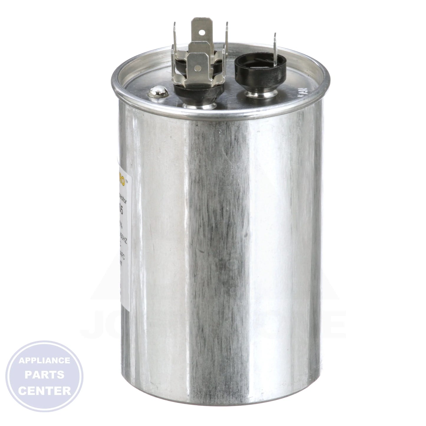 Titan PRO™ Dual Rated Motor Run Capacitor Round TRCFD405 - Detailed view of 40/5 Mfd capacity