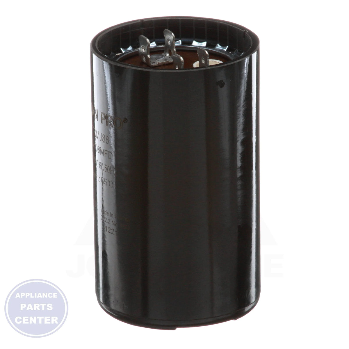 Motor Start Capacitors N/A TRMJ88 - Detailed view of 2-1/16" diameter and 3-3/8" height
