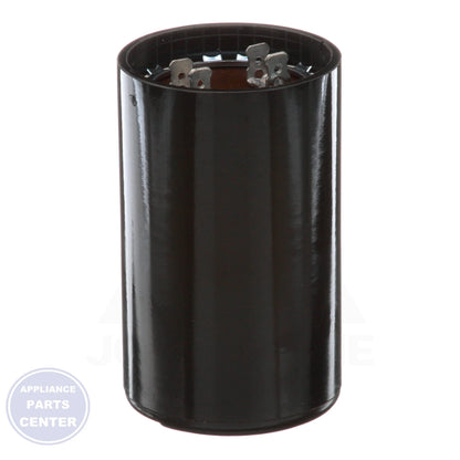 Motor Start Capacitors N/A TRMJ88 - Side view with 88-108 Mfd capacity and 330V specs