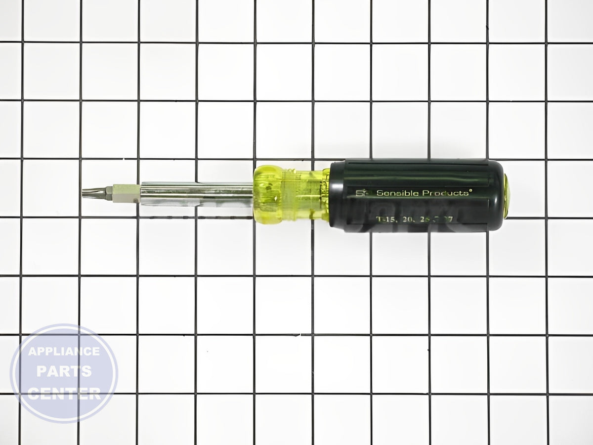 SENSIBLE PRODUCTS TOOLS TAMPER RESISTANT TORX DRIVER TRTD-1 - Side view with 50 lbs torque