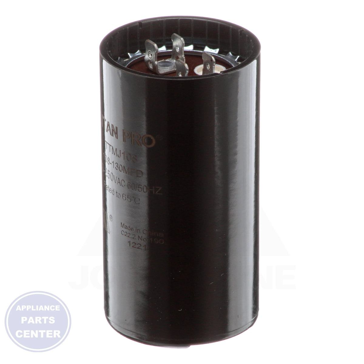 Motor Start Capacitors N/A TTMJ108 - Detailed view of 220-250 volts capacity