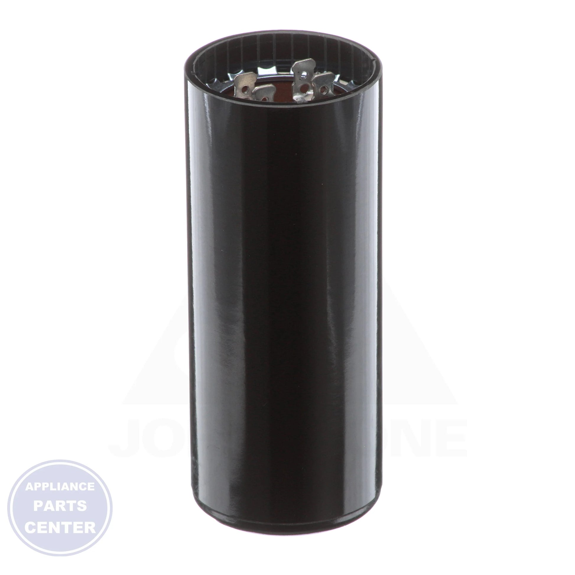 Motor Start Capacitors N/A TTMJ124 - Side view with diameter of 1-13/16" and height of 4-3/8"