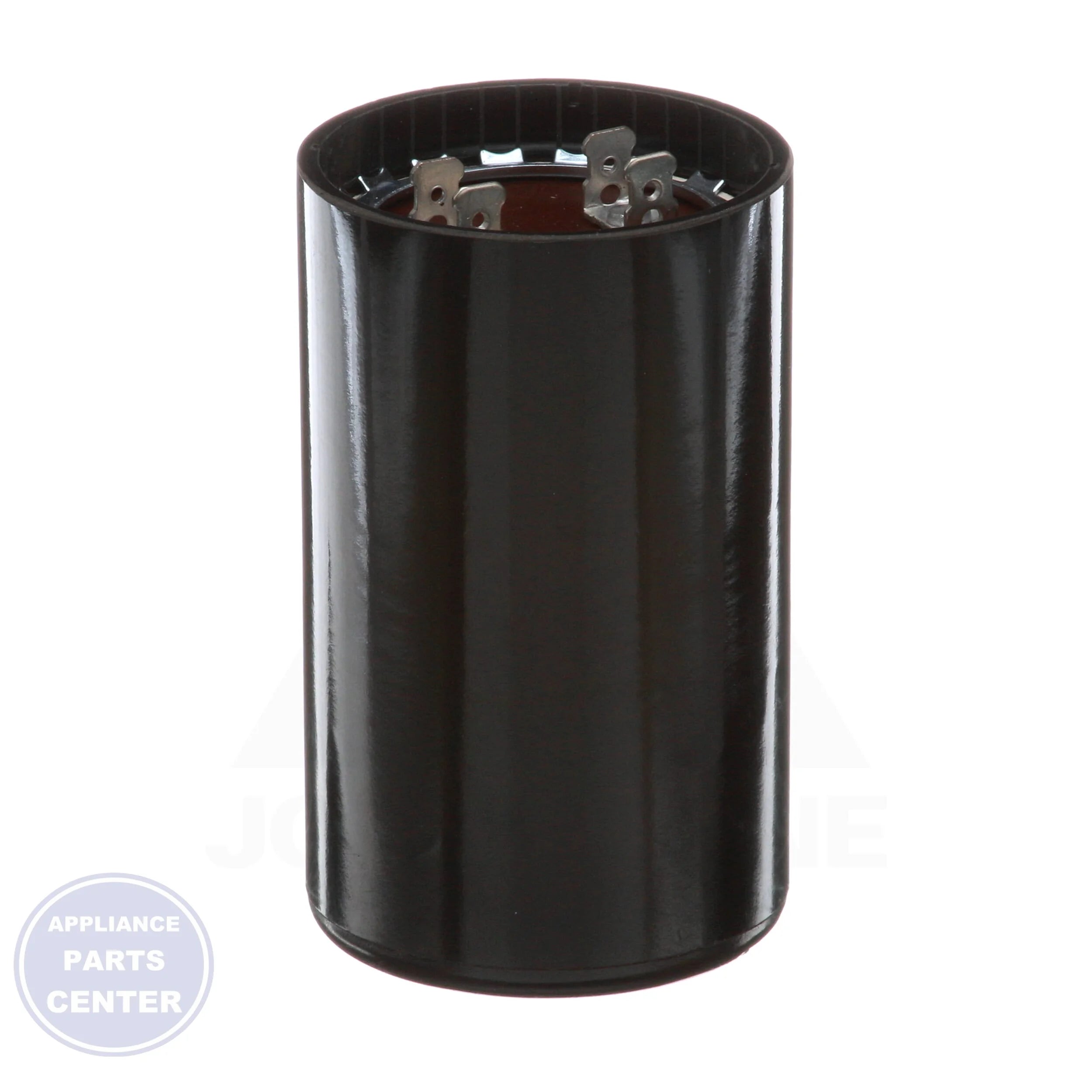Motor Start Capacitors N/A TTMJ189 - Side view with 2-1/16" diameter and 3-3/8" height