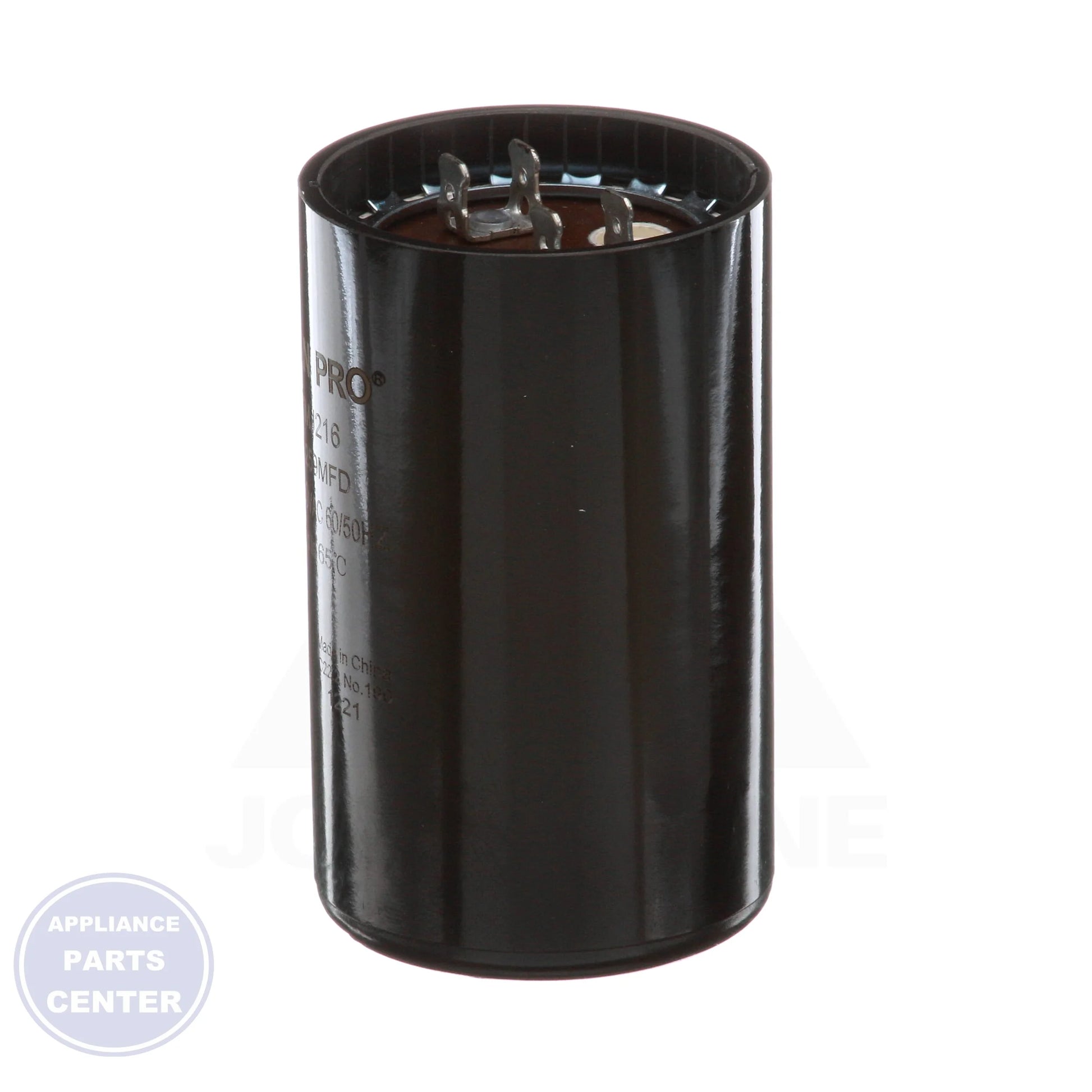 Motor Start Capacitors N/A TTMJ216 - Detailed view of electrolytic starting capacitors