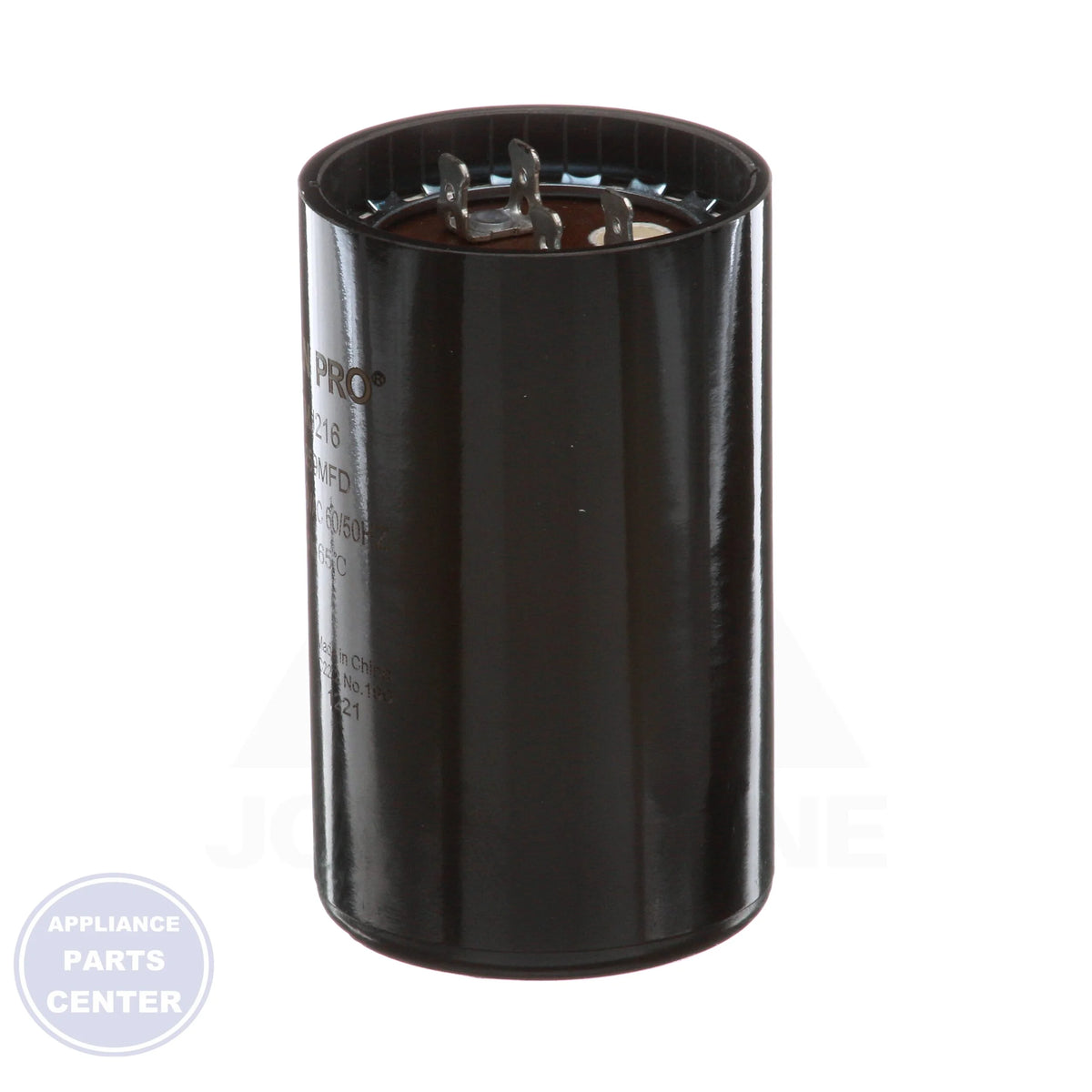 Motor Start Capacitors N/A TTMJ216 - Detailed view of electrolytic starting capacitors