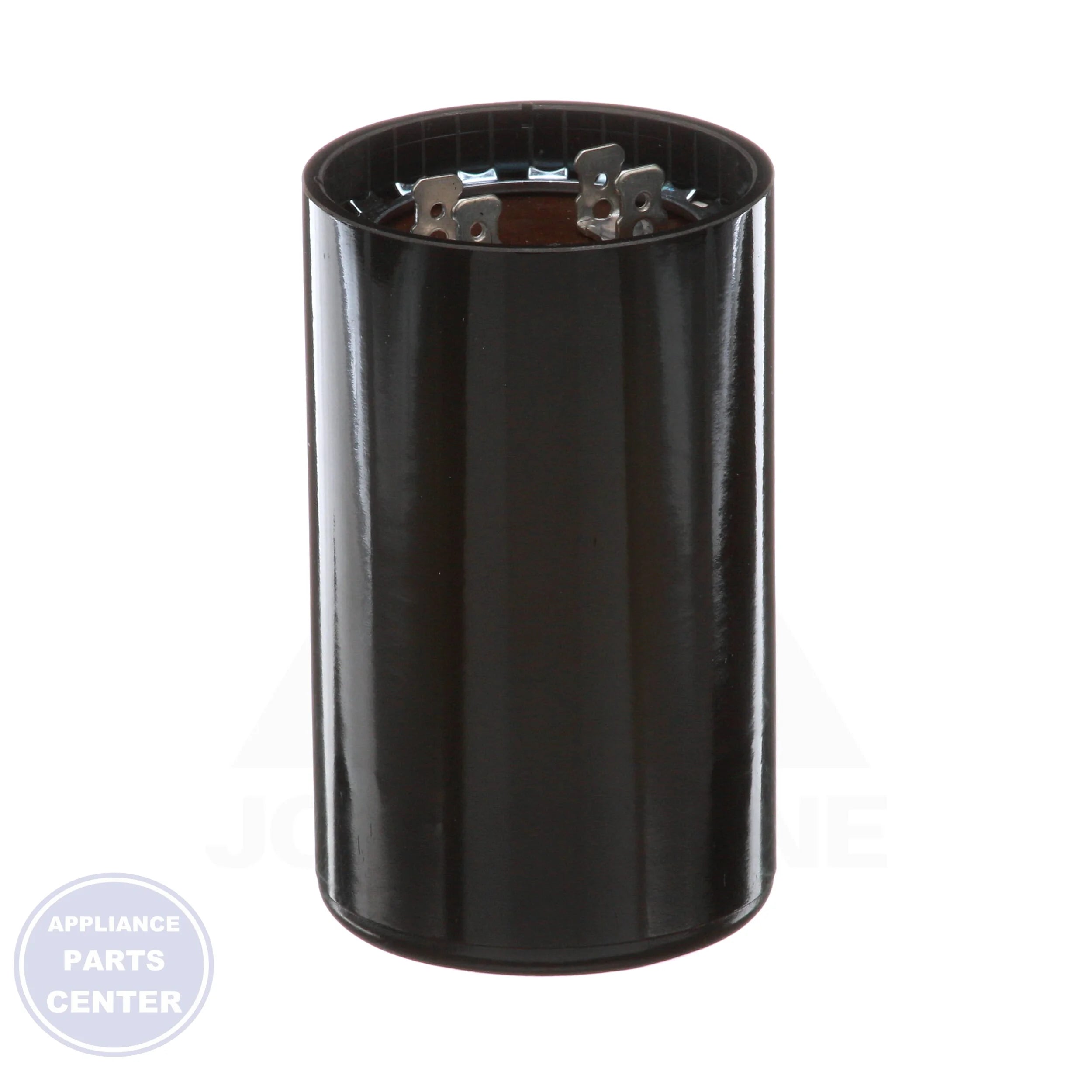Motor Start Capacitors N/A TTMJ216 - Side view with compact 2-1/16" Diameter and 3-3/8" Height