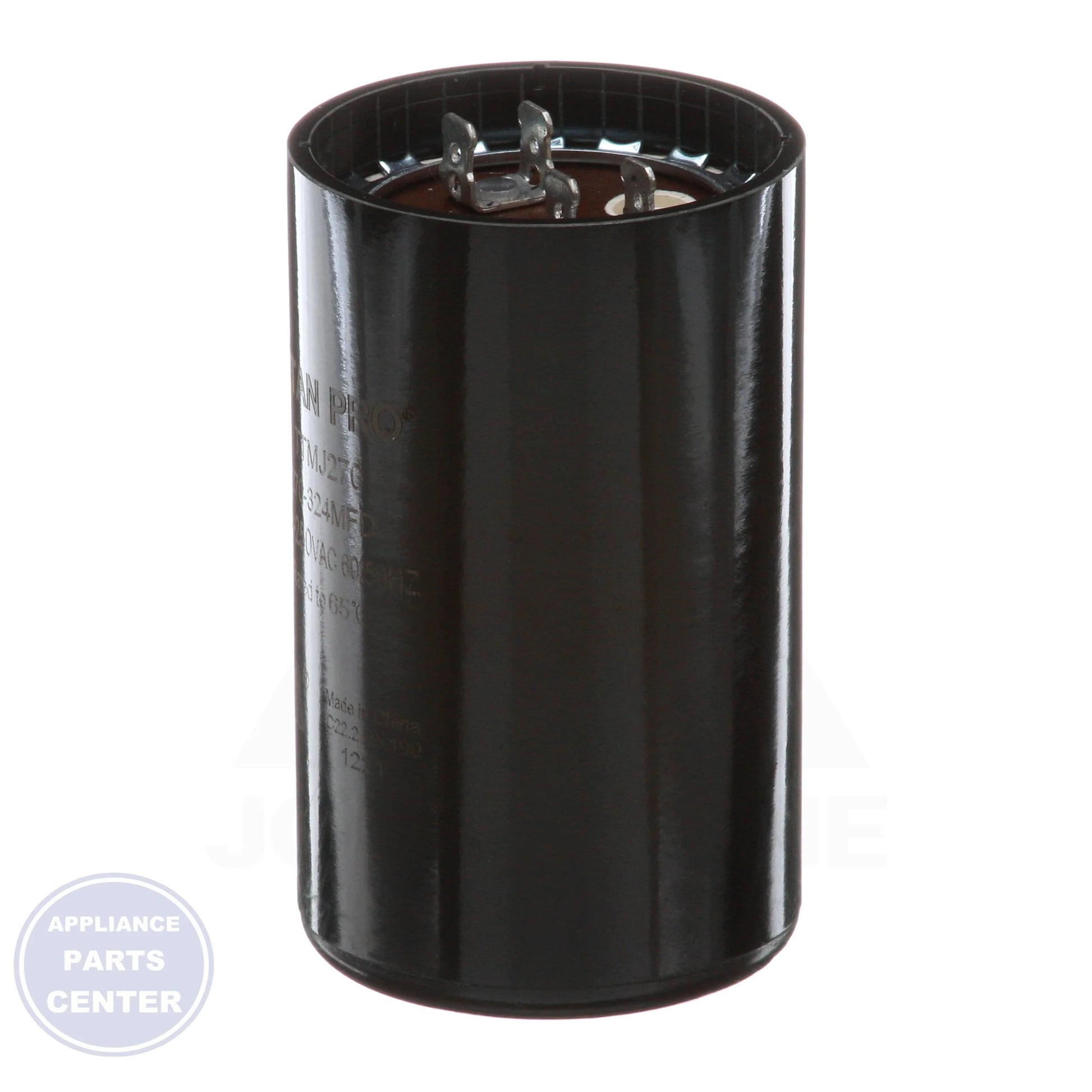 Motor Start Capacitors N/A TTMJ270 - Detailed view of 270-324 Mfd capacitors