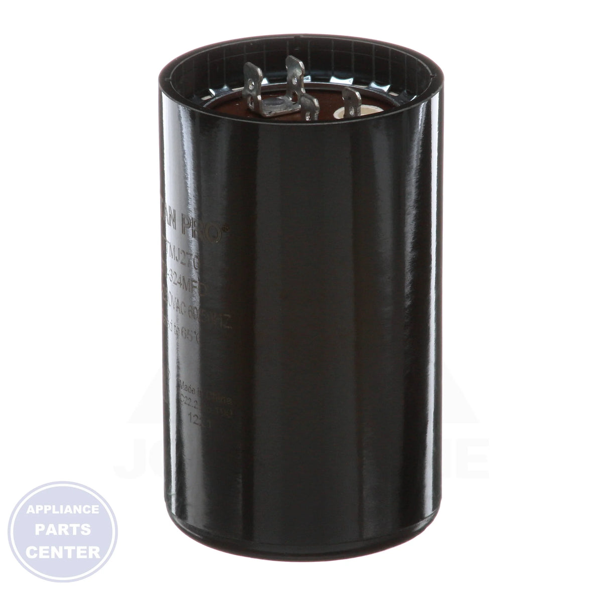 Motor Start Capacitors N/A TTMJ270 - Detailed view of 270-324 Mfd capacitors