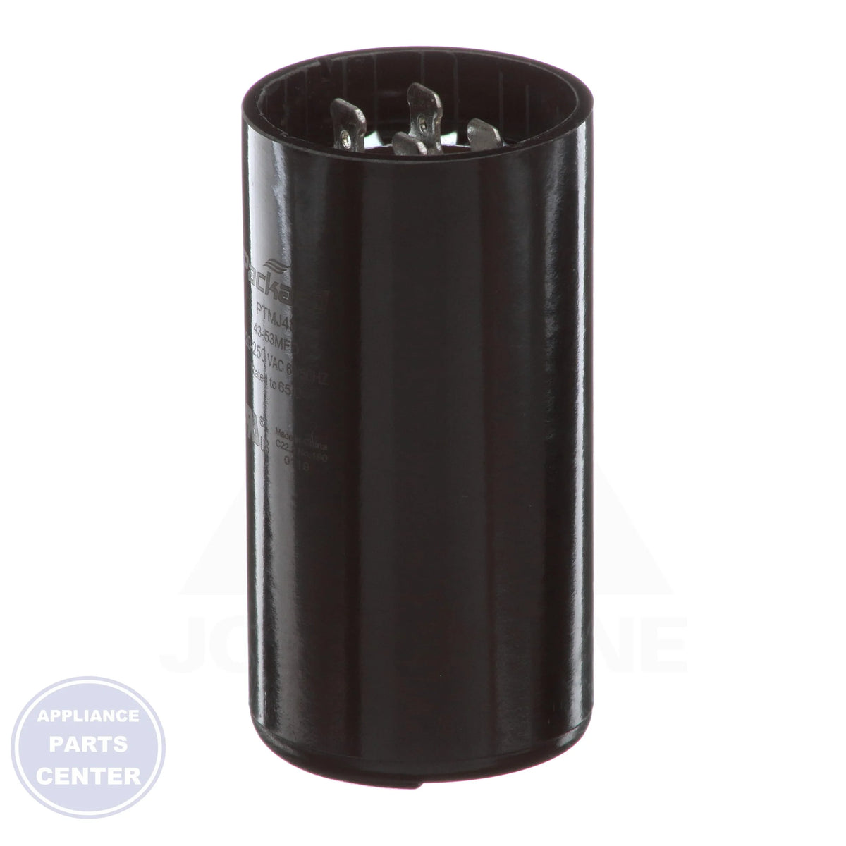Motor Start Capacitors N/A TTMJ43 - Detailed view of 43-53 MFD capacity