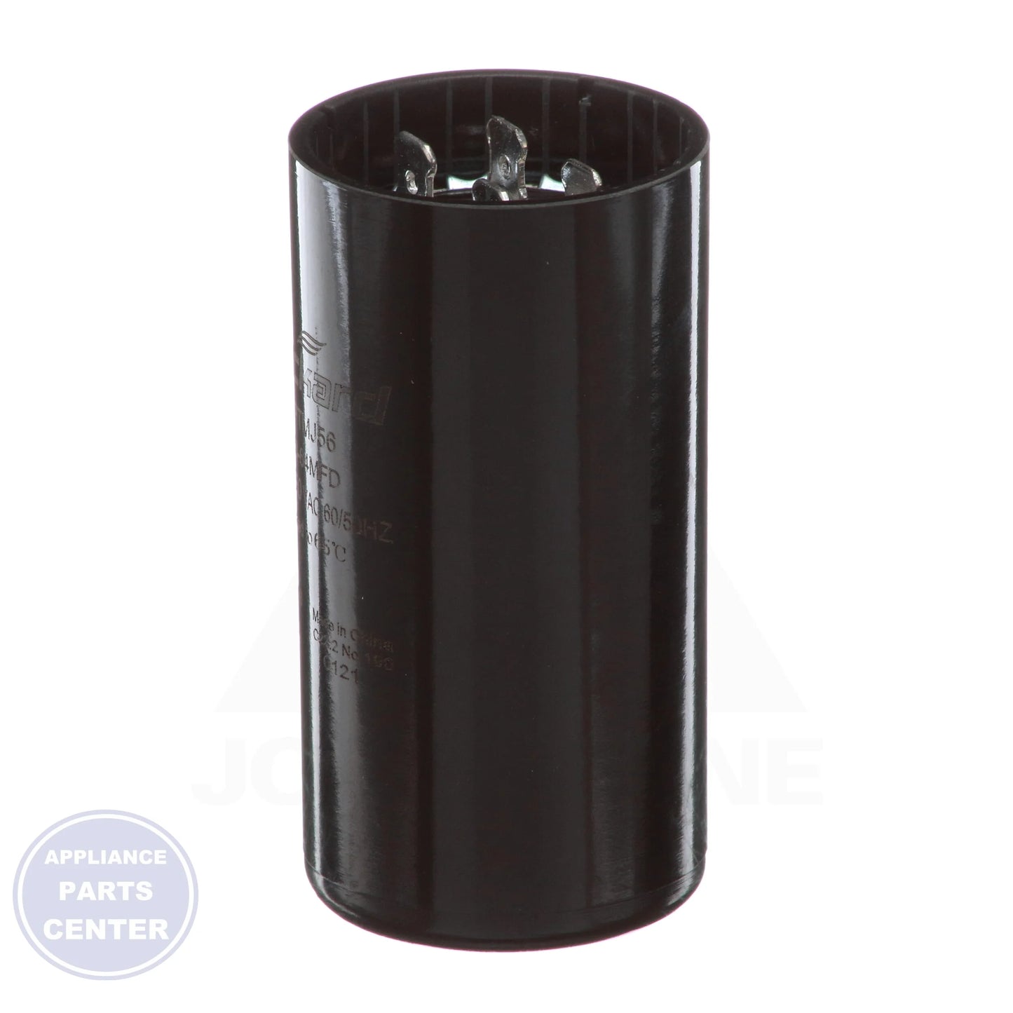 Motor Start Capacitors TTMJ56 - Detailed view of 56-64 Mfd and 220-250V specifications