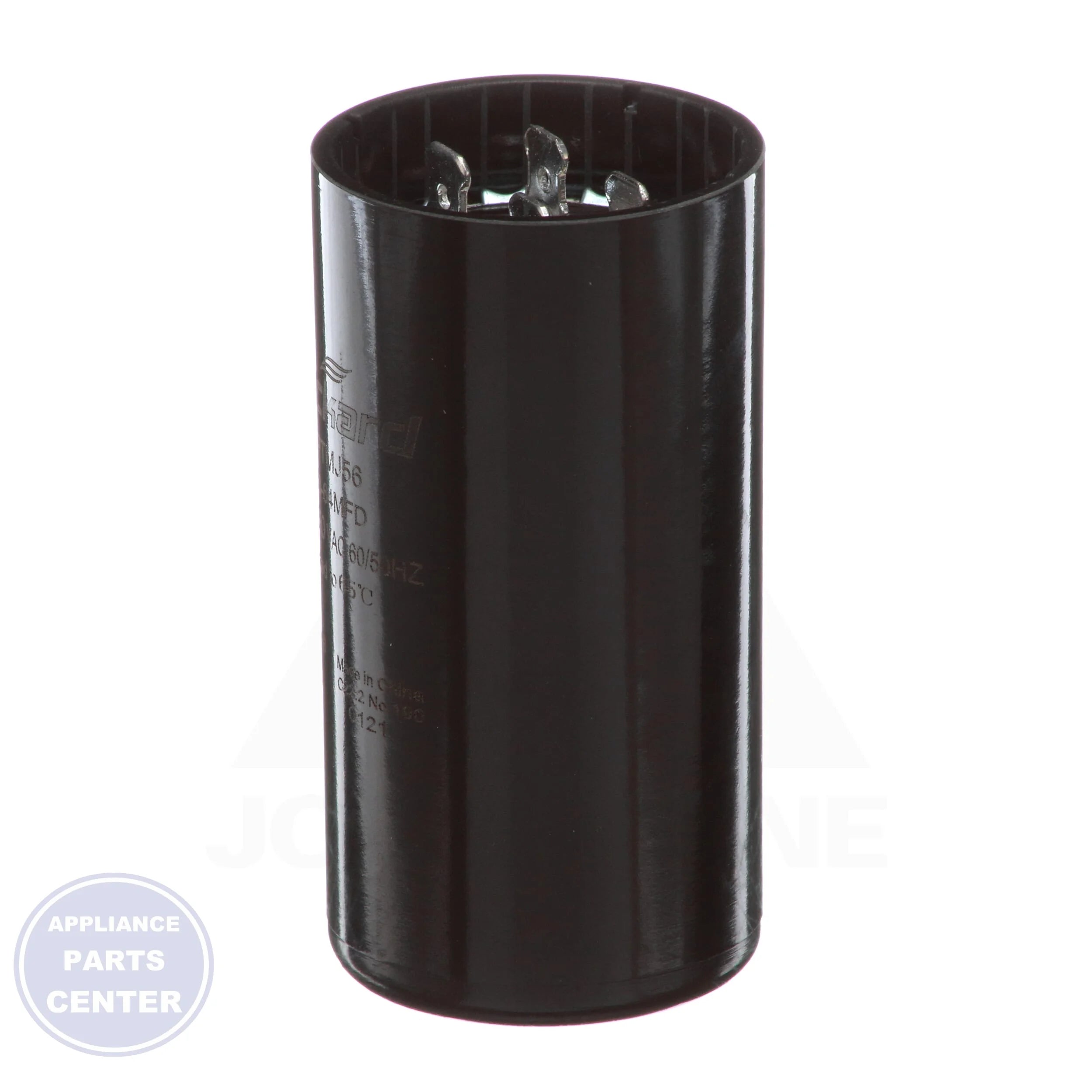 Motor Start Capacitors TTMJ56 - Detailed view of 56-64 Mfd and 220-250V specifications