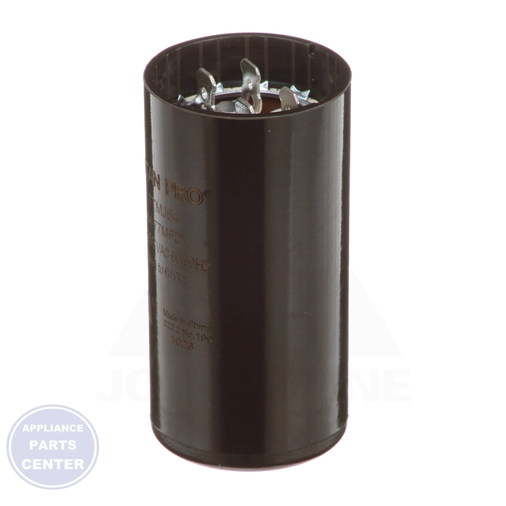 Motor Start Capacitors N/A TTMJ64 - Detailed view of dual-type terminals for quick connections