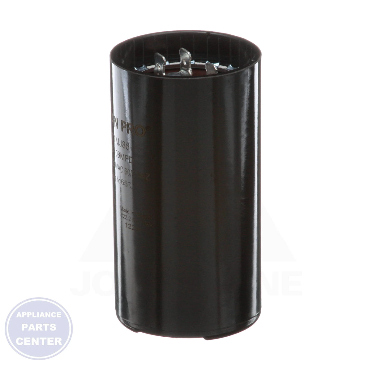 Motor Start Capacitors N/A TTMJ88 - Detailed view of 88-108 Mfd and 220–250 Volts operation
