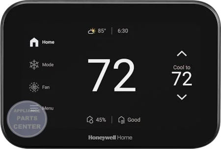 Honeywell ElitePRO S1200 Smart Thermostat THX1200B6/U - Main view showing customizable touchscreen for L47-541 series