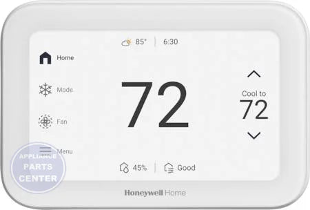 ElitePRO S1200 Smart Thermostat THX1200W5/U - Main view showing customizable touchscreen for residential & light commercial