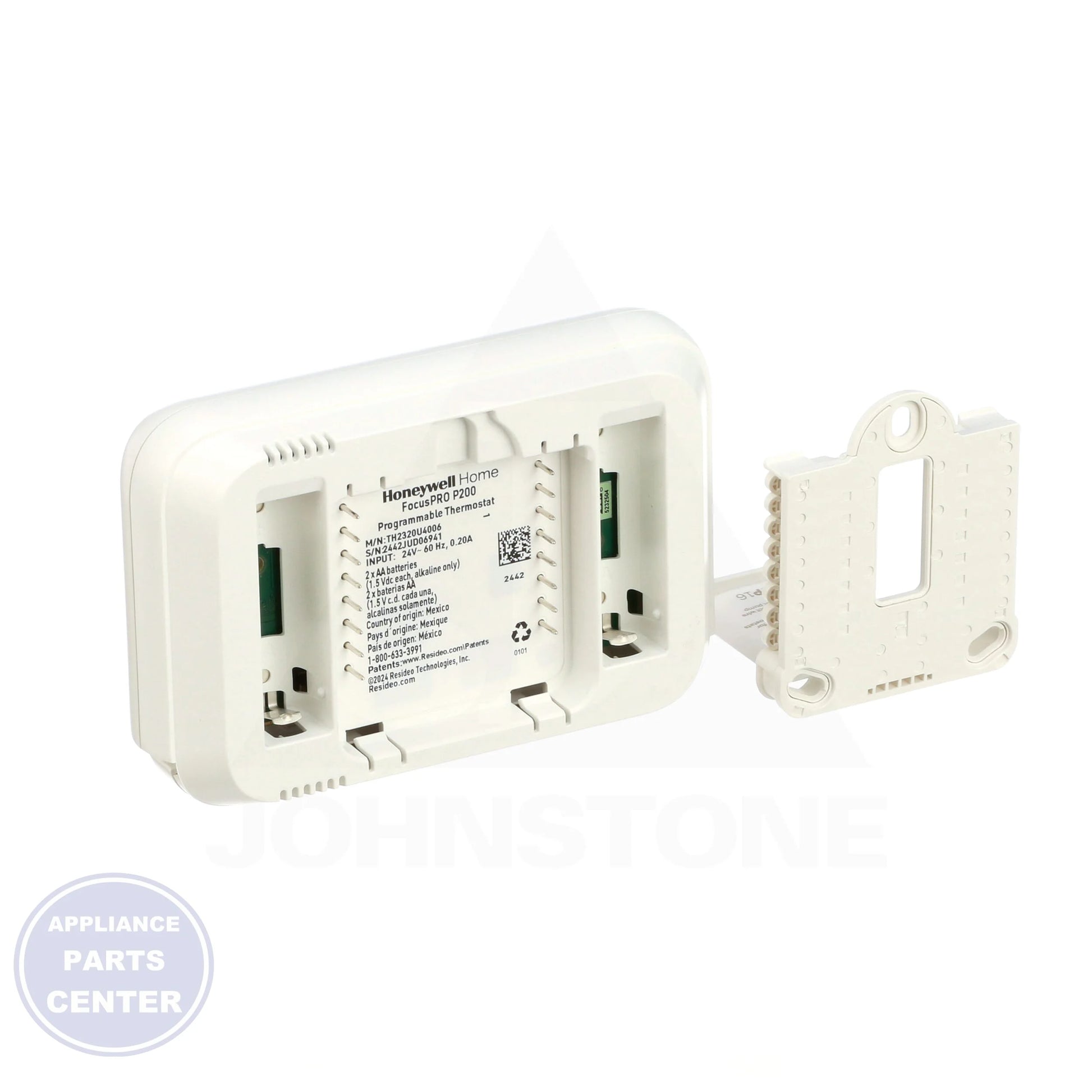 TH2320U4006/U - Side view with dimensions 4.75 x 2.31 x 6.25