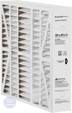 Honeywell Home Replacement Media Air Filter FC100A1029/U - Main view showing MERV 11 for Honeywell Home and competitive brand media air cleaners