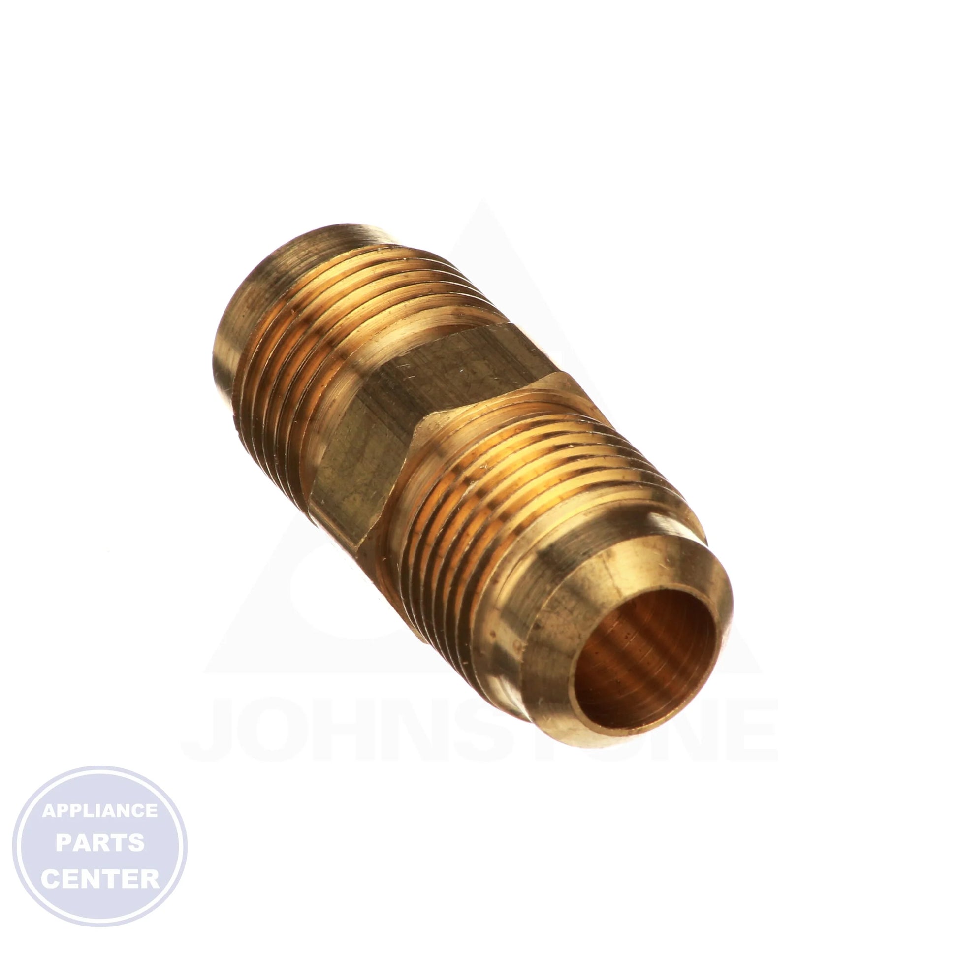 Flare to Flare Union U2-10 - Detailed view of copper brass aluminum steel plastic tube compatibility