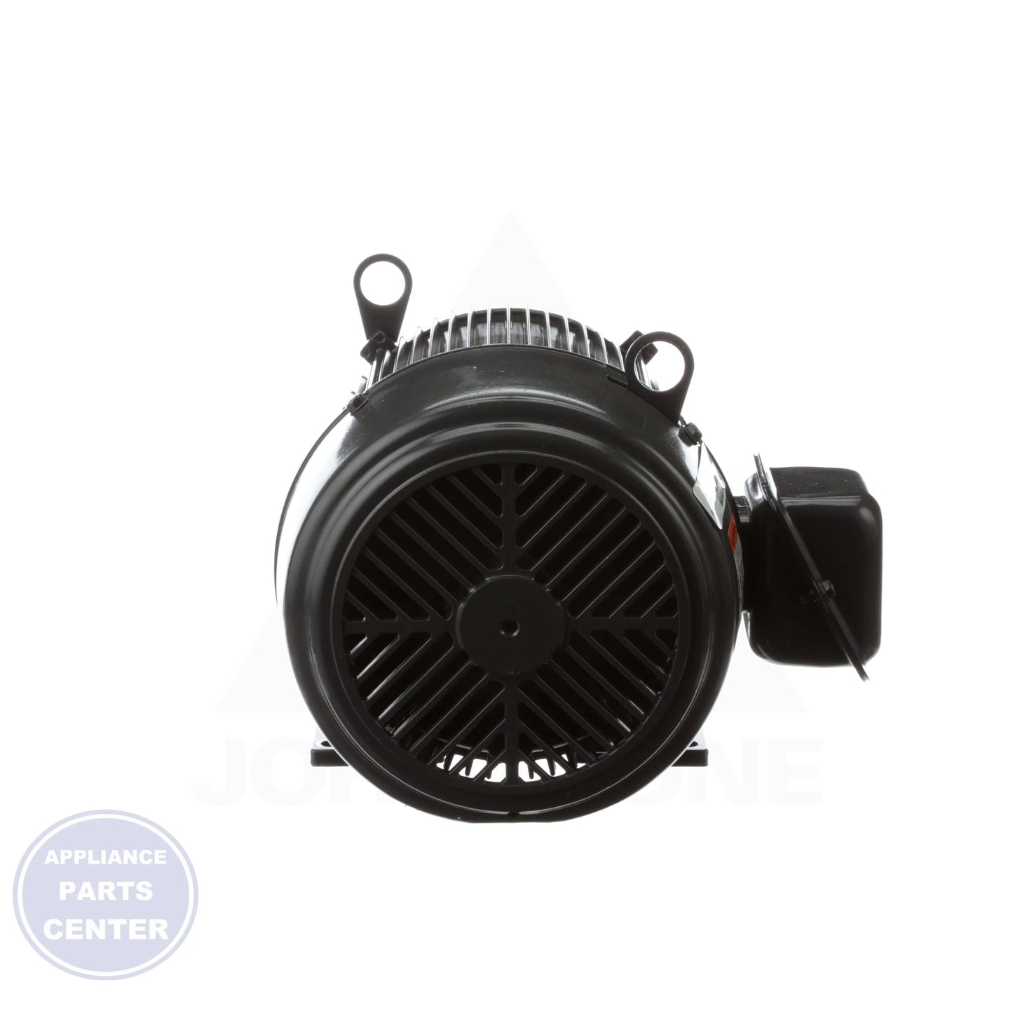 Premium Efficiency Motor Three-Phase, Totally Enclosed Fan Cooled U3P2D - Side view with NEMA Frame: 182T and 9.66'' diameter