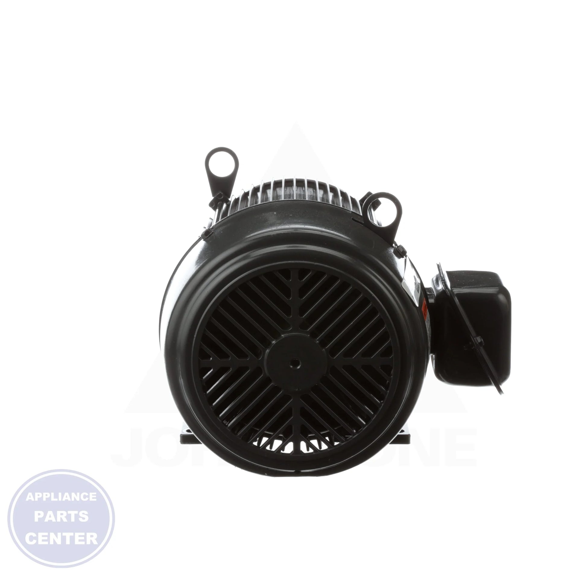 Premium Efficiency Motor Three-Phase, Totally Enclosed Fan Cooled U3P2D - Side view with NEMA Frame: 182T and 9.66'' diameter