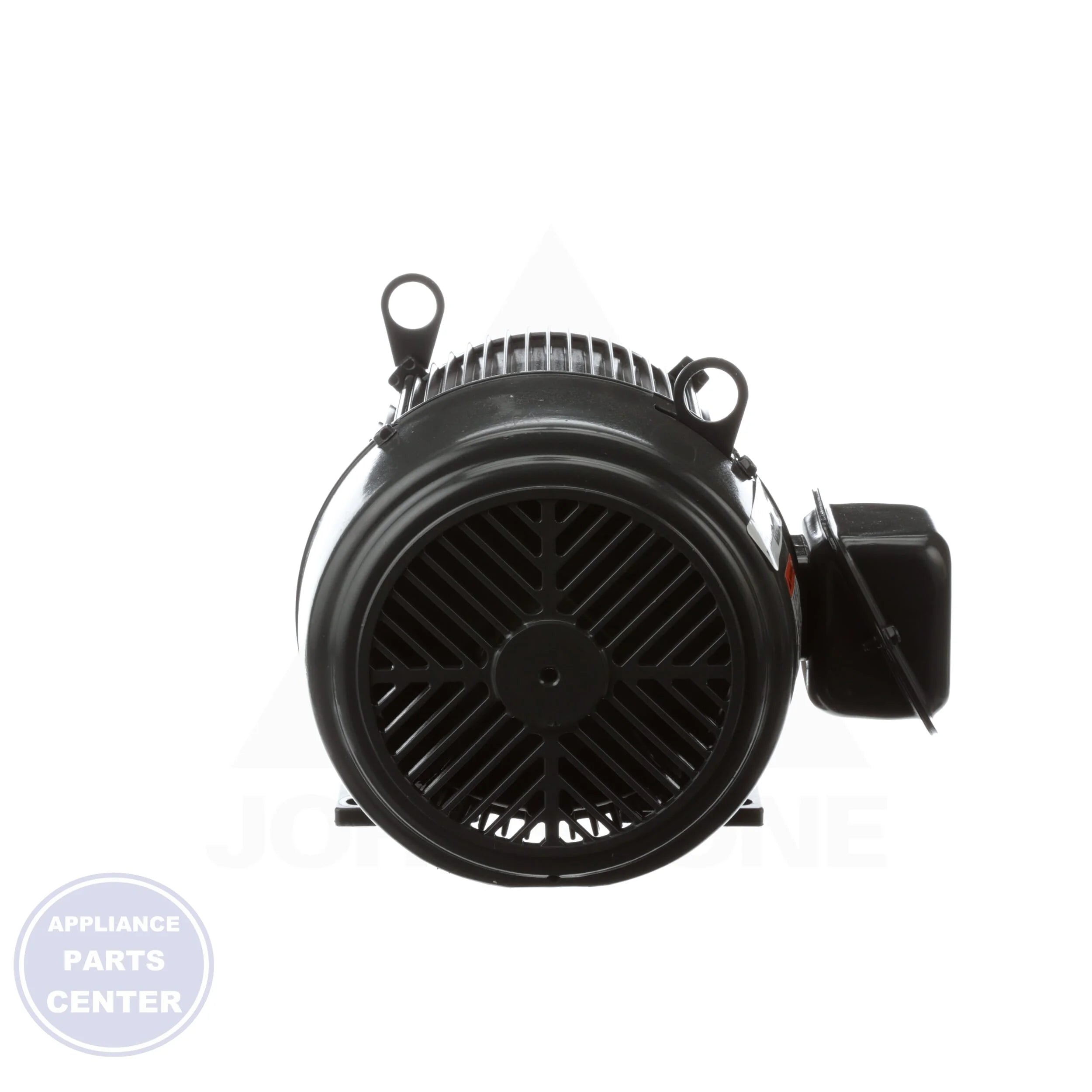 Premium Efficiency Motor Three-Phase, Totally Enclosed Fan Cooled U3P2D - Side view with NEMA Frame: 182T and 9.66'' diameter