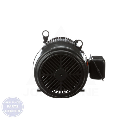 Premium Efficiency Motor Three-Phase, Totally Enclosed Fan Cooled U3P2D - Side view with NEMA Frame: 182T and 9.66'' diameter