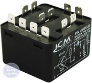 Universal Motor Starting Relay UMSR-50B-LF - Main view showing differential voltage sensing technology for precision starts on various models