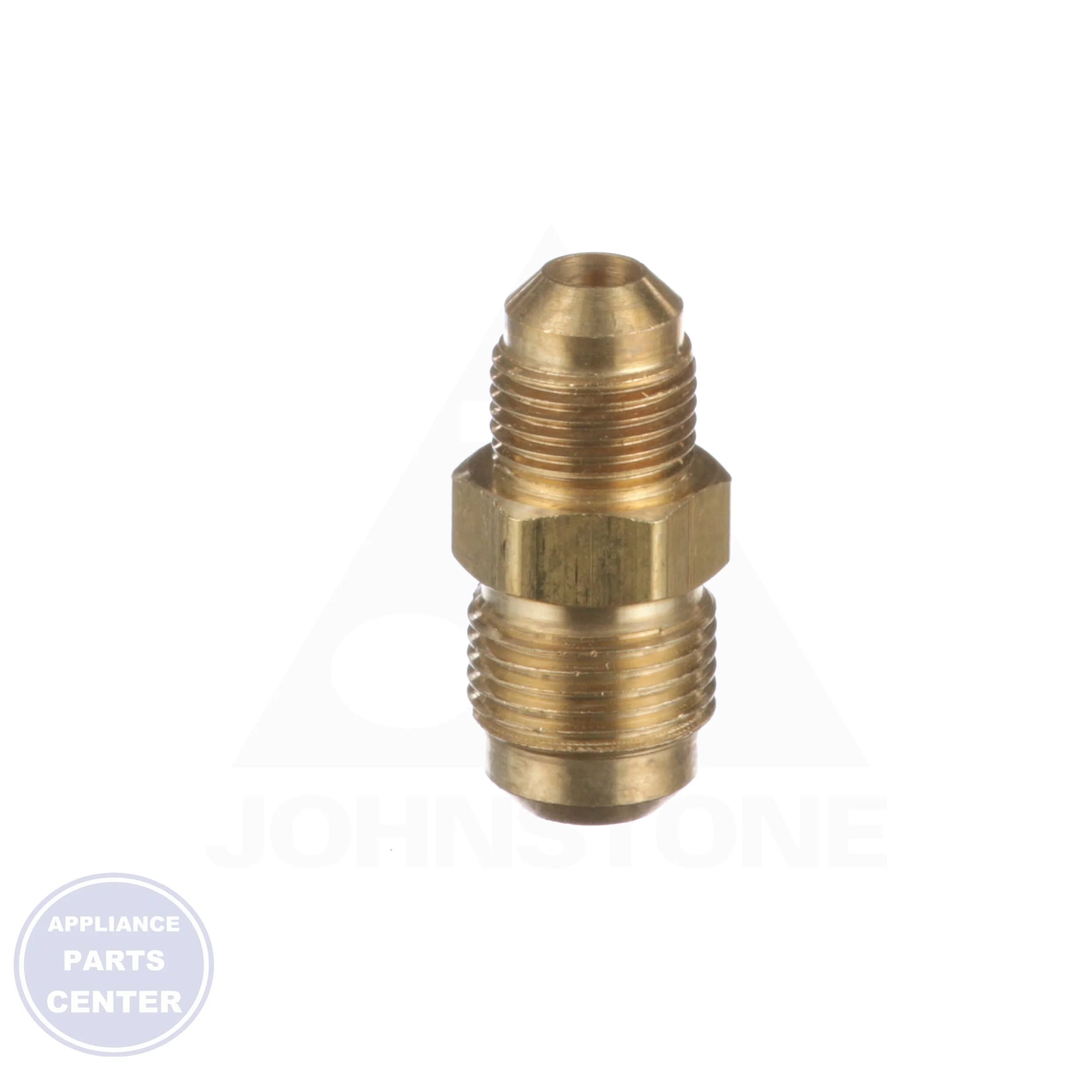 Half Reducing Union Flare to Flare UR2-86 - Side view with 1/2" x 3/8" tubing specs