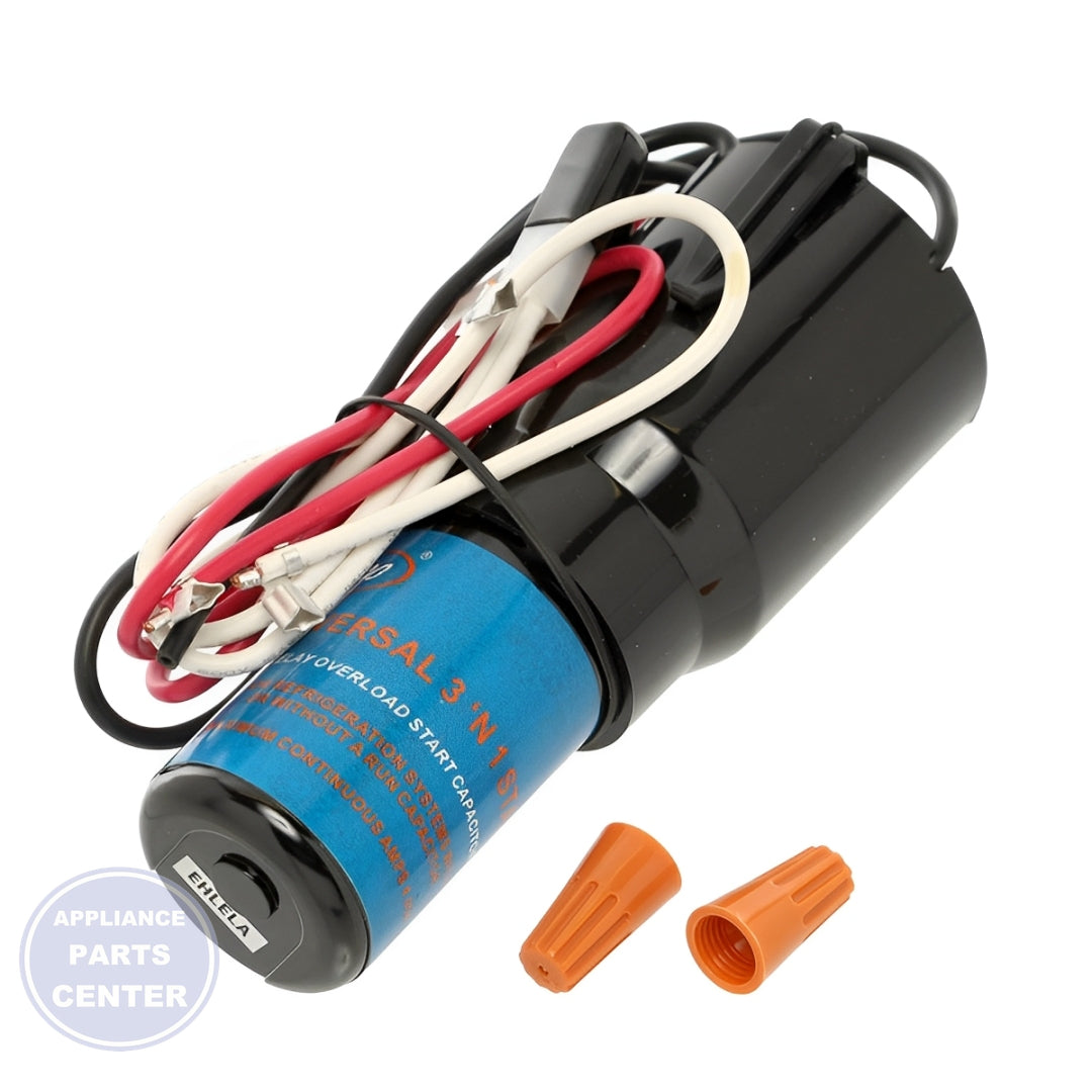 SUPCO RELAY CAPACITOR OVERLOAD URCO810 - Installation in SEA undefined model showing key mounting points
