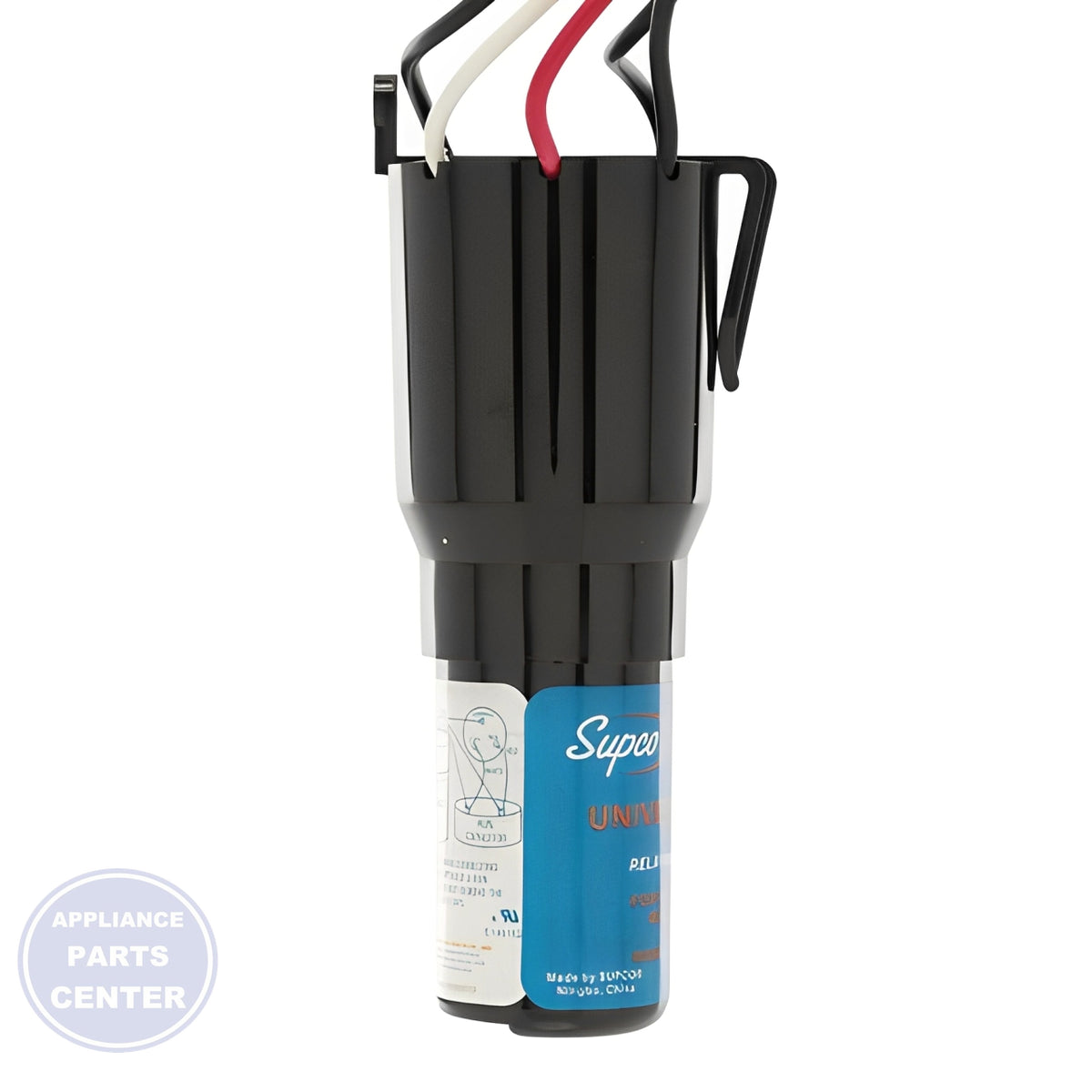 SUPCO RELAY CAPACITOR OVERLOAD URCO810 - Installation in SEA undefined model showing key mounting points