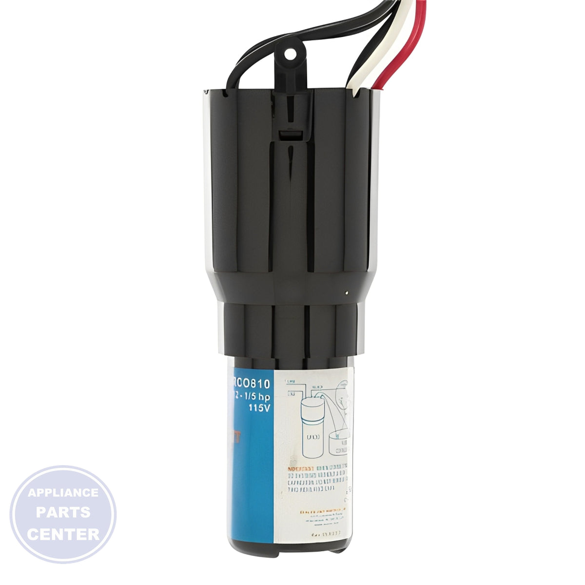 SUPCO RELAY CAPACITOR OVERLOAD URCO810 - Installation in SEA undefined model showing key mounting points