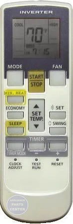 [Brand] Remote Control UTY-LNHUM - Main view showing user-friendly interface for specific models