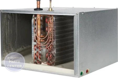ADP Cased Evaporator Coil V36H175P45AR - Main view showing top refrigerant connections for various models