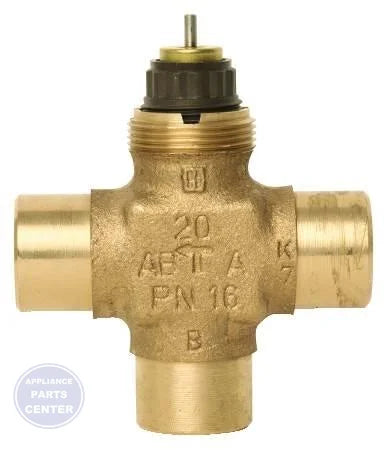 Three-Way Cartridge Globe Valve V5853A2048 - Main view showing long-stroke design for various models