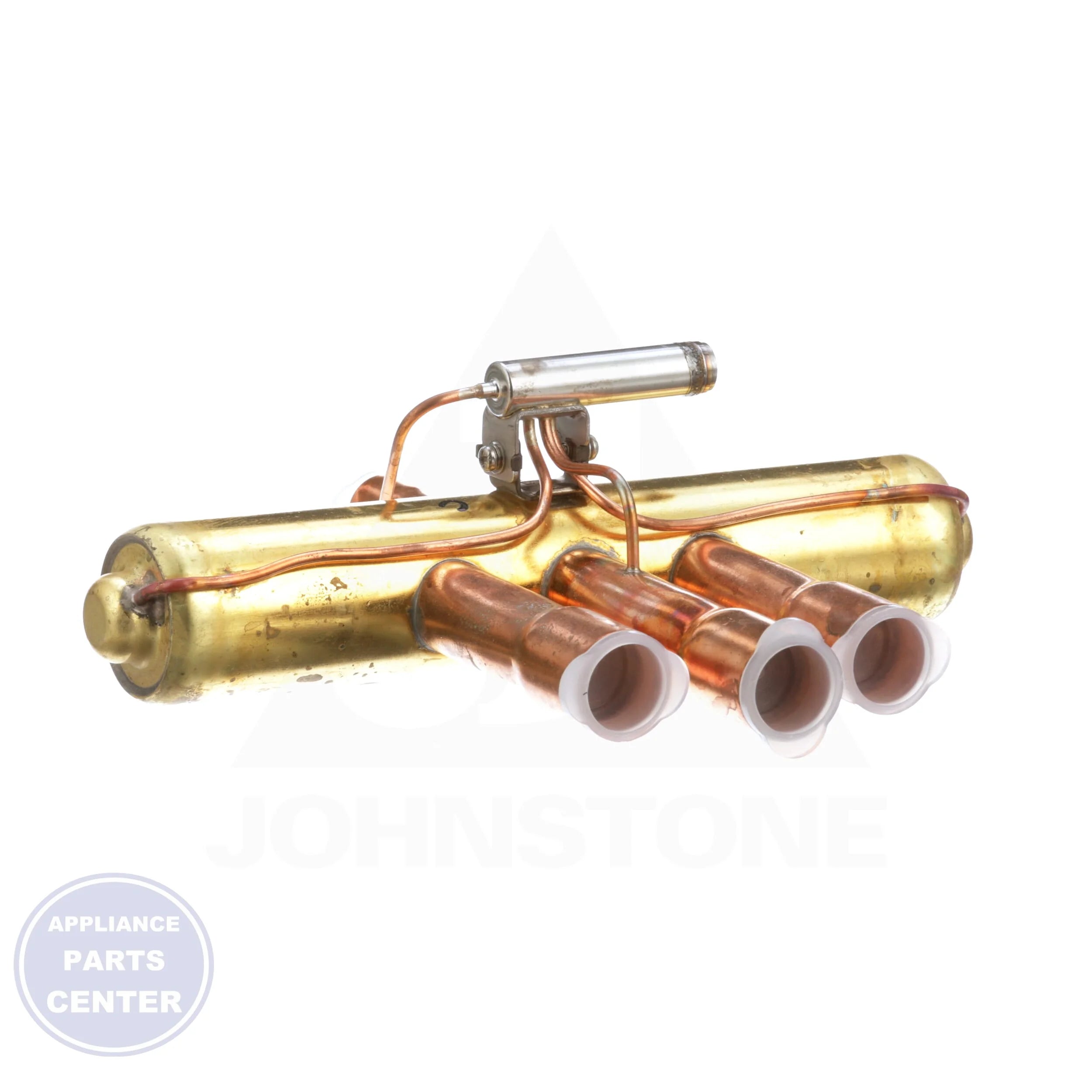 Solenoid Operated Reversing Valve V6-412080-170 - Side view with 1/2" discharge and 3/4" suction connections