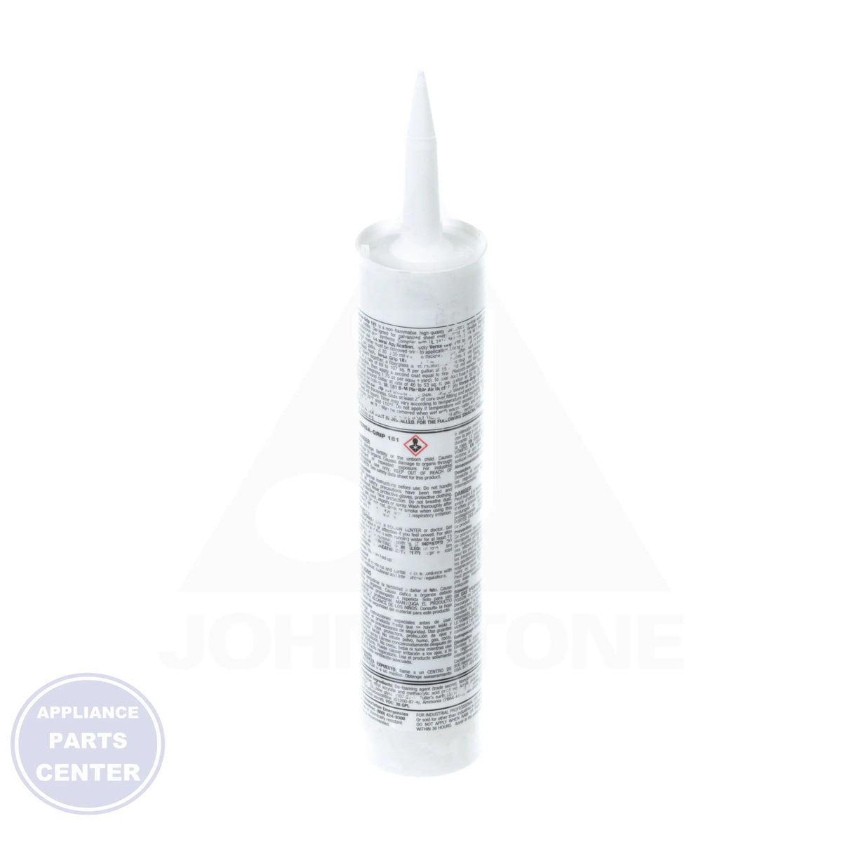 Versa-Grip 181 Duct Sealant VG-181-25 - Side view with 11 Oz. capacity