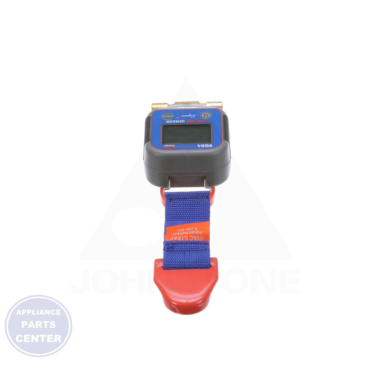 Digital Vacuum Gauge VG64 - Side view with microns measurement