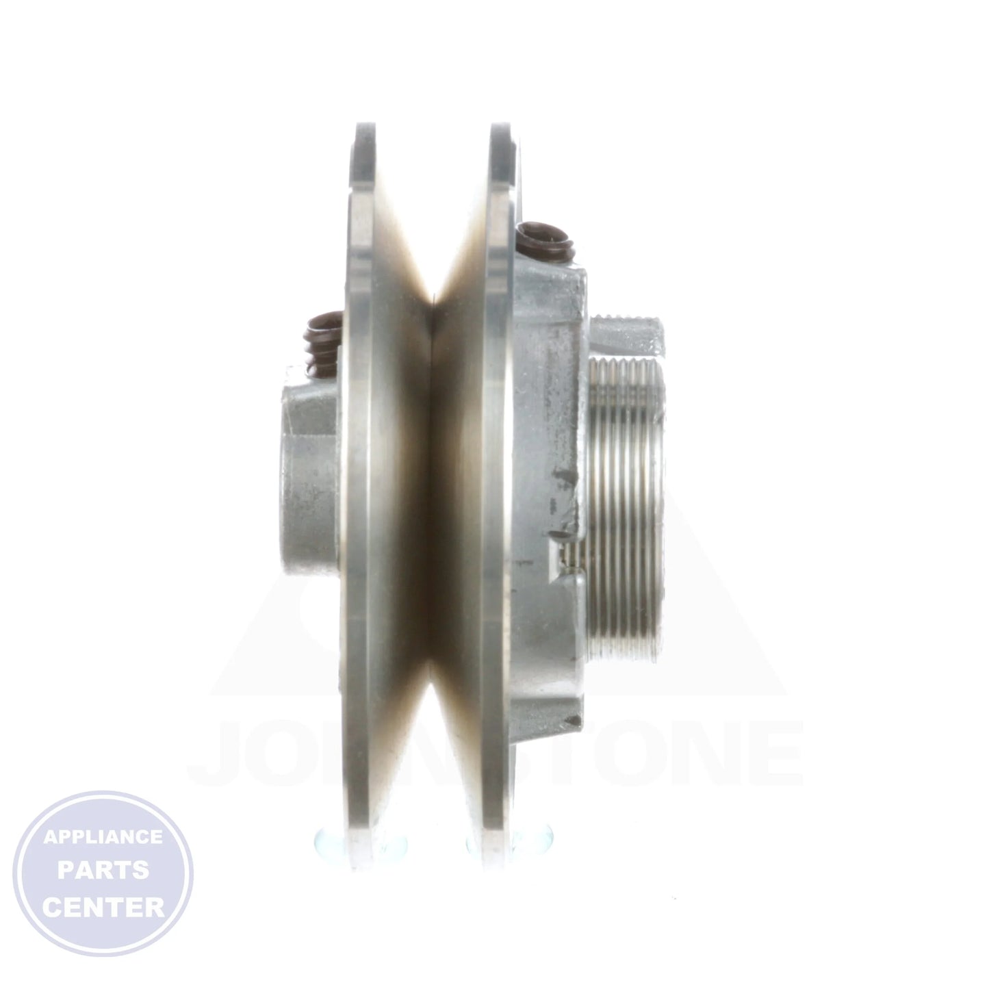 Variable Pitch Die Cast Pulley VP325X050 - Detailed view of rugged zinc construction