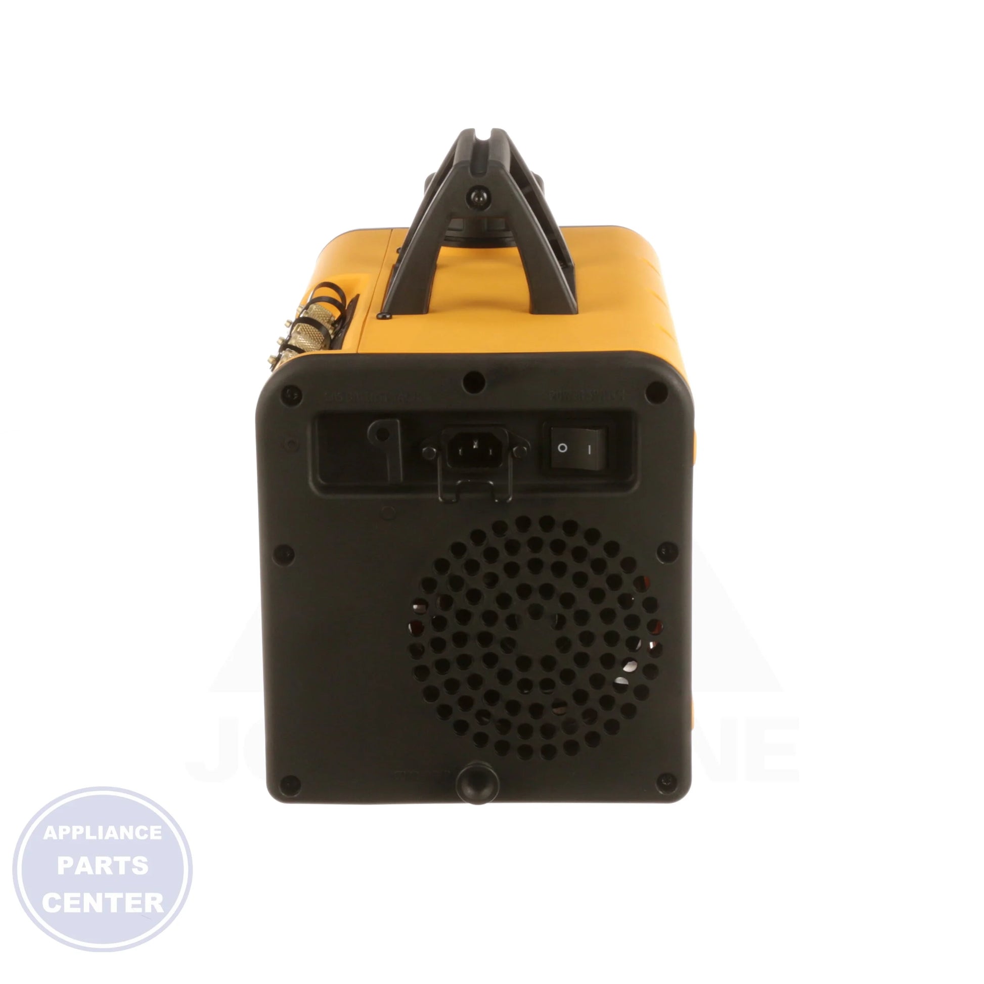 Vacuum Pump VPX7 - Detailed view of in-line 4-port manifold and easy oil change system