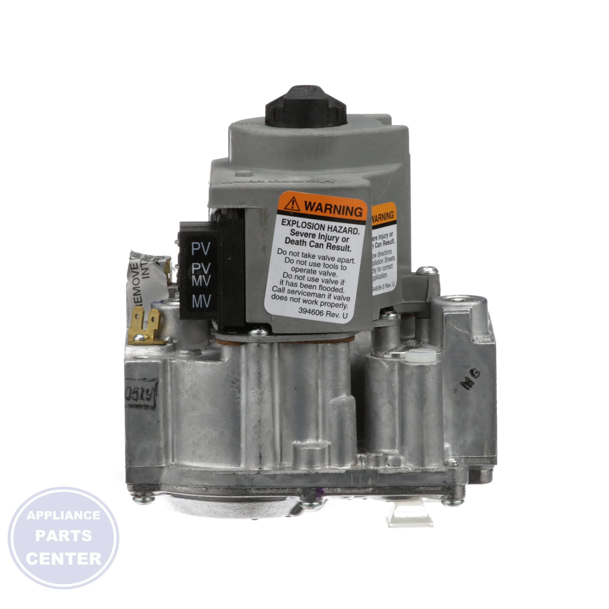 Dual Intermittent Pilot Gas Valve VR8245M2530 - Detailed view of 24VAC volts and wide-capacity control