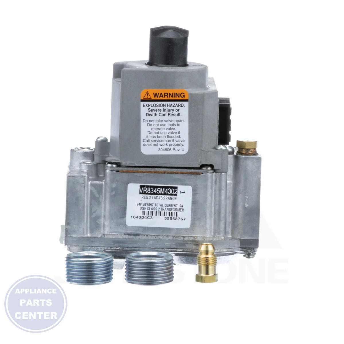 Gas Valve Assembly VR8345M4302 - Detailed view of gas burner control valve